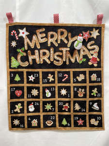 Sugar Coated Advent Calendar - Ready Made