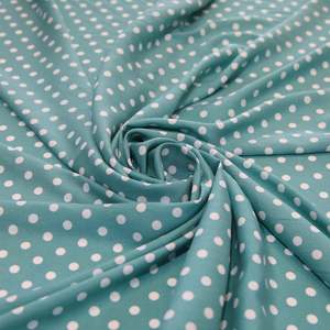 Printed Rayon Spot - Green