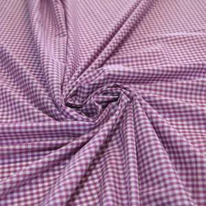 Cotton Gingham 5mm Mauve