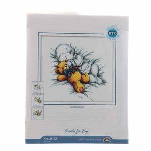 Craft Kits: Good Night Cross Stitch Kit