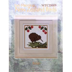 Craft Kits: New Zealand Birds Cross Stitch Kit - Kiwi