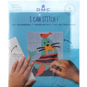 Craft Kits: I Can Stitch Tapestry Kit - Victor the Walrus