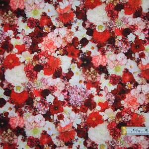 Craft Cotton Fabrics: Hand Picked Christmas - Red