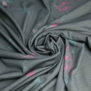 Teal Printed Merino