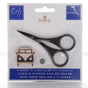 Scissors: Needle Minder and Scissors - Black