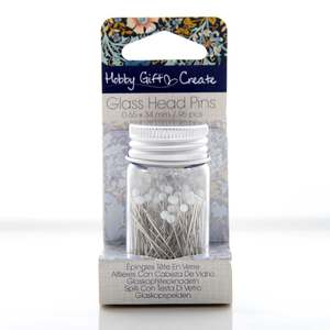 Sewing Accessories: Glass Head Pins - HGC