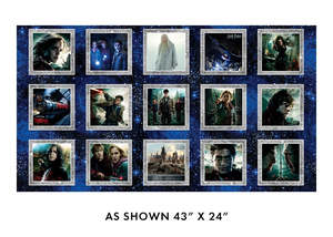 Craft Cotton Fabrics: Harry Potter - Wizarding Boxes Panel