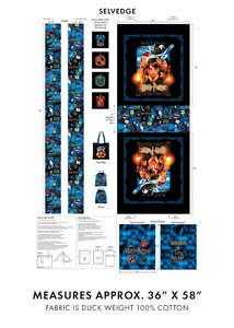 Craft Cotton Fabrics: Harry Potter - Tote Panel