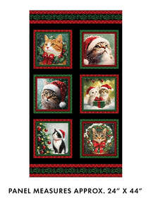 Christmas Panels: Merry Cats - Panel