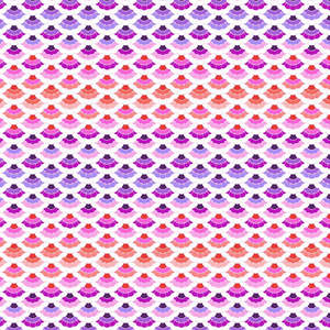 Tula Pink: Floral Reef - Aquatic Lace Ultraviolet