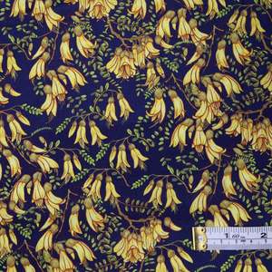 Craft Cotton Fabrics: Native Charm - Kowhai