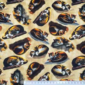 Craft Cotton Fabrics: Homestead Heritage - Cats