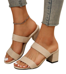 Curvy Soles Gretchen Block Heels