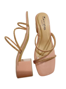 Curvy Soles: Curvy Soles Penelope - Wide Fit Block Heels