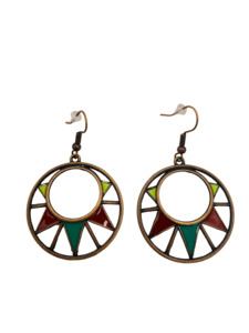Bags: Curvy Plus Bohemian Earrings 4 - Drop Earrings