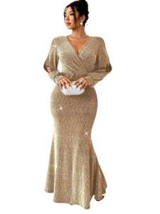 Womens Plus Size Clothing: Plus Size Dress Cassandra - Glitter Ball Dress