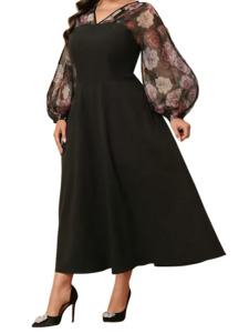 Plus Size Dress Ane - Ball Dress
