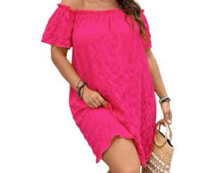 Plus Size Dress Roxy - Short Dress
