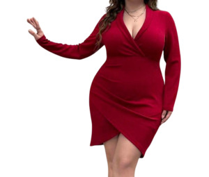 Plus Size Dress Tracey - Short Dress