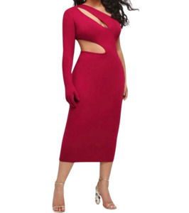 Clearance: Plus Size Dress Janice - Long Dress
