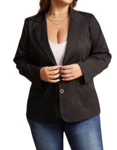 Outerwear 1: Plus Size Outerwear Mavis - Blazer