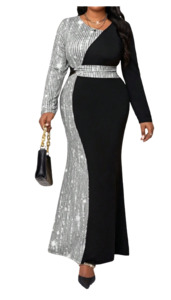 Plus Size Dress Malama - Long Dress