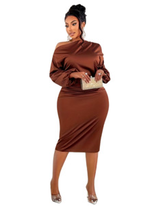 Plus Size Dress Mercedes - Bodycon Dress
