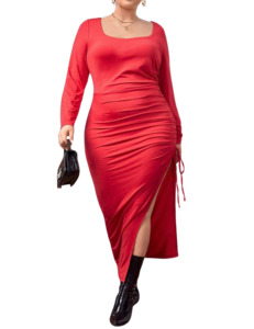 Plus Size Dresses: Plus Size Dress Gelli - Bodycon Dress