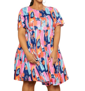 Plus Size Dress Gaylene - Smock Dress