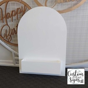 Flower Box Sign - Custom Event Signs