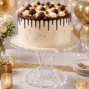 Cake Stand Acrylic display 8 inch / 20cm - Custom Event Signs