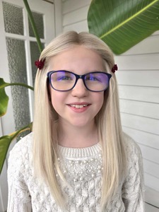 Products: Violet-Children's Hand Tied Human Hair Wig: Hair to Help - Custom Hair Co - Hair To Help