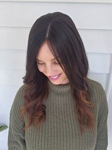 Products: Holly Human Hair Topper - Hair to Help - Custom Hair Company NZ