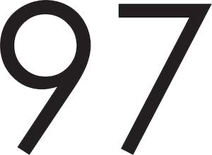 Street Numbers: 600mm Numbers