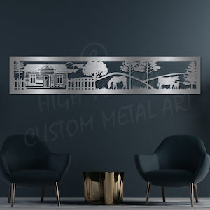 Nature: awanui farm scene