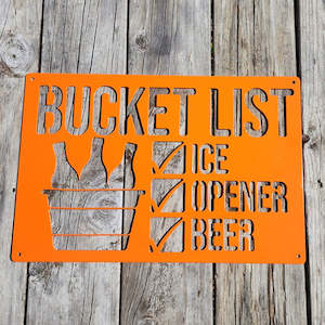 Powder Coated: CRAZY SALE - Bucket List