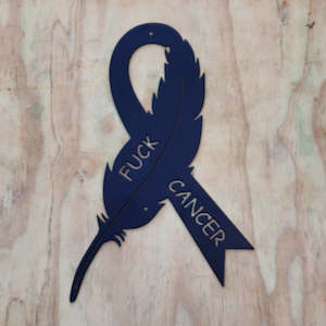 Miscellaneous: F**K cancer ribbon