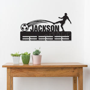 Coat Racks Key Holders Medal Holders: Soccer Medal Holder