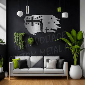 Miscellaneous: tattered flag