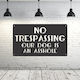 no trespassing