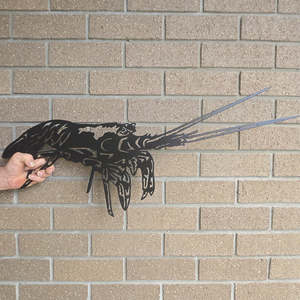 Fish Sealife: crayfish - matt black