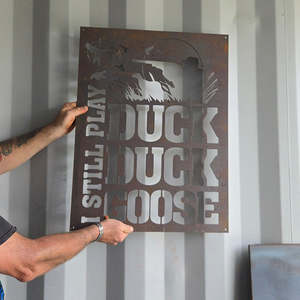 duck duck goose - corten
