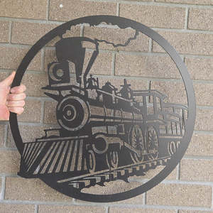 steam train - matt black
