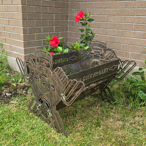 Fireboxes Firepits: v8 firepit - chevrolet