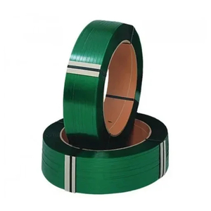 Premium PET Strapping Band Embossed Green - CUSTOMPACK