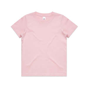 Shirt: AS Colour Youth Staple Tee - Pink - 10