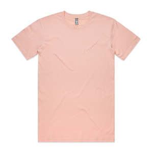 Tee: AS Colour Staple Tee - Pale Pink