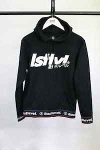 Lastlevel: LastLevel Web Band Hoody Black - XS