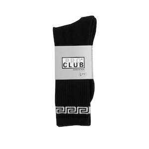 Frontpage: Pro Club PC Link Crew Sock Black - Men's Women's - Small
