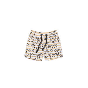 Huxbaby Digi Smiles Stripe Swim Short